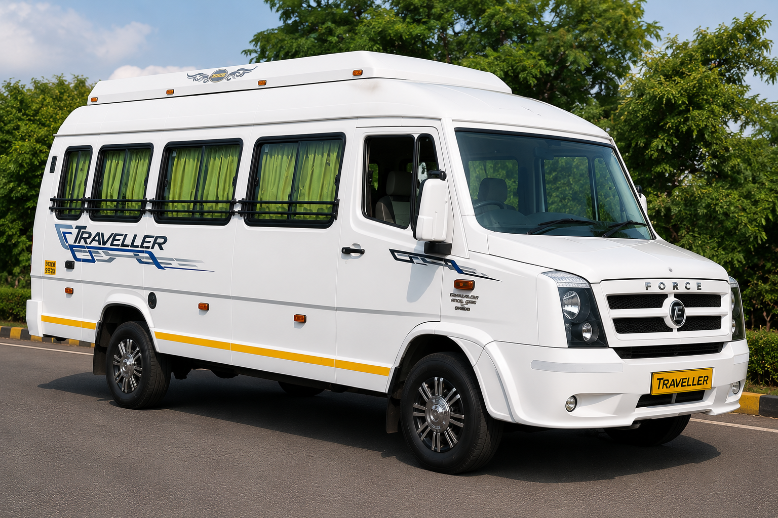 12 14 17 20 and 26 seater tempo traveller on rent in Pune